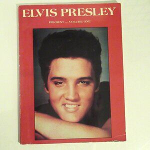 Music Sheets/Book, Elvis Presley, His Best, Volume 1, Vintage